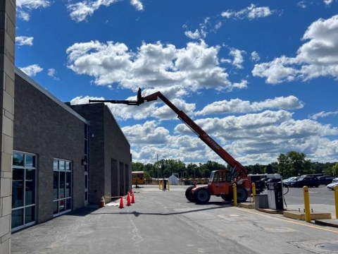 Roofing Progress