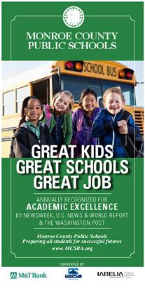 Monroe County Public Schools Success Banners